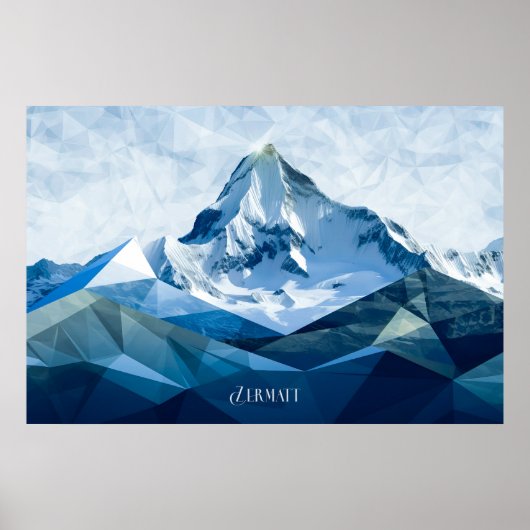 Poster Zermatt (Devant)