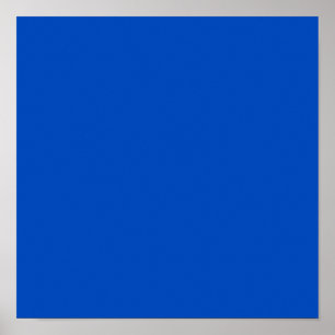 Poster Zéro absolu (couleur solide) 