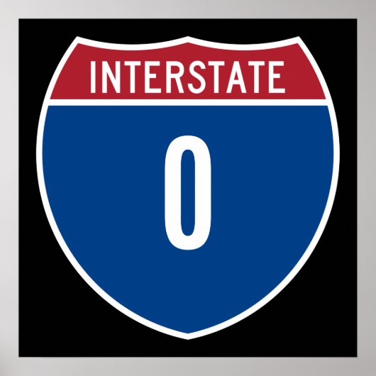 Poster Zéro Interstate (Devant)