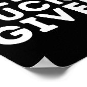 Poster Zero Pucks Given - Funny Ice Hockey Player Gift  (Coin)