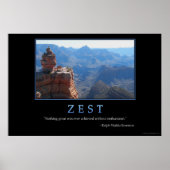 Poster Zest (Devant)