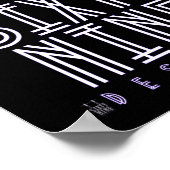 poster "ZESTIG NEGEN DESIGN" (Hoek)