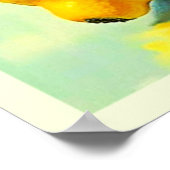 Poster Zesty Citrus Burst Sunshine Design (Coin)