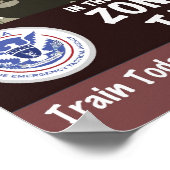 Poster ZETA - Hélicoptère (Coin)