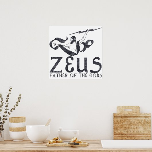 Poster Zeus (Cuisine)