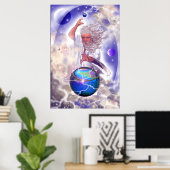 Poster Zeus, Dieu des cieux (Bureau à domicile)