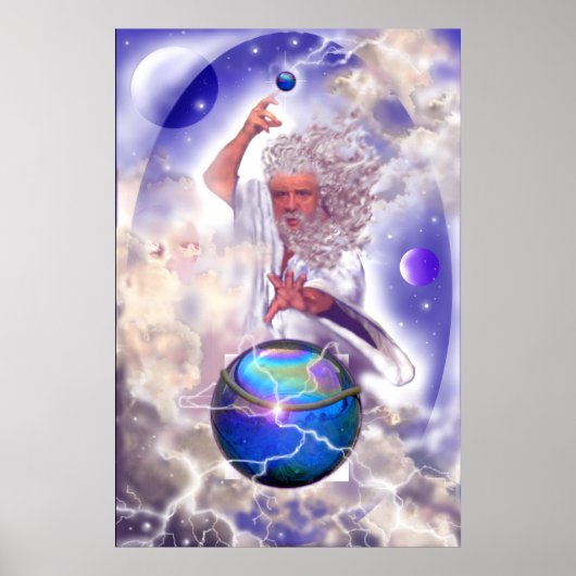 Poster Zeus, Dieu des cieux (Devant)