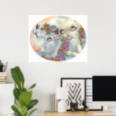 Poster Zeus et Europa ART IMPRIMER bulle de mythologie so (Bureau à domicile)