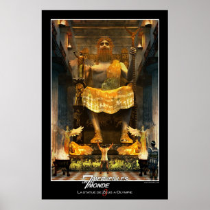 Poster Zeus Statue At Olympia