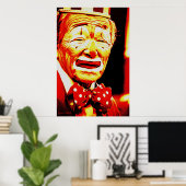 Poster Zig, étape droite (Bureau à domicile)