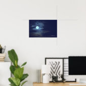 Poster Zig Zag Moon (Bureau à domicile)