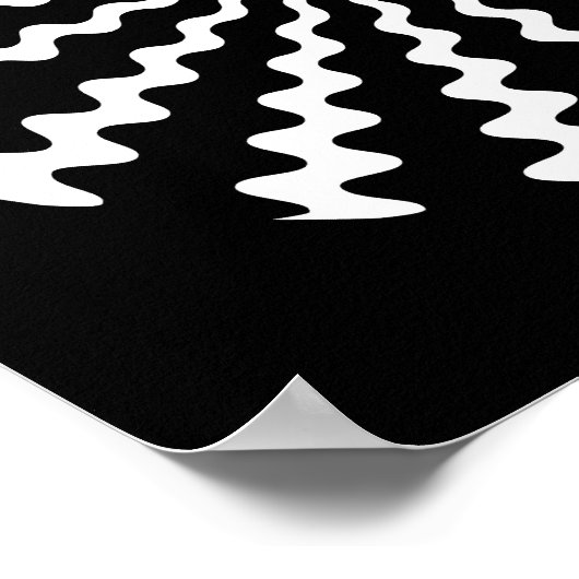 Poster Zig Zag Spiral (Coin)