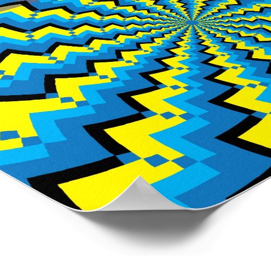 Poster Zigzag Wheels (Coin)