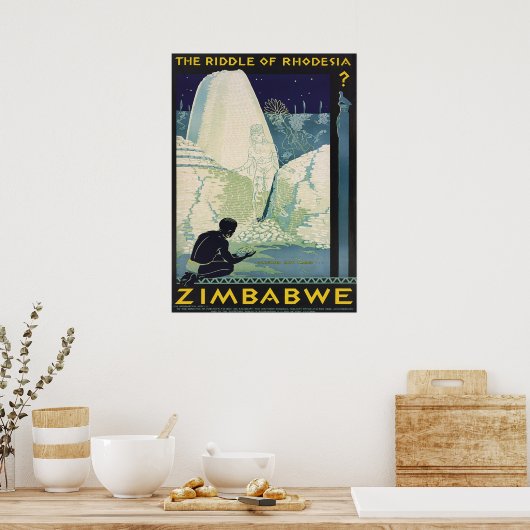 POSTER ZIMBABWE (Cuisine)