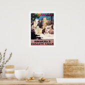 Poster Zimbabwe, appels climatiques de la Rhodésie, vinta (Cuisine)