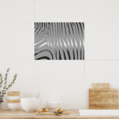 Poster Zincident Zebra (Cuisine)