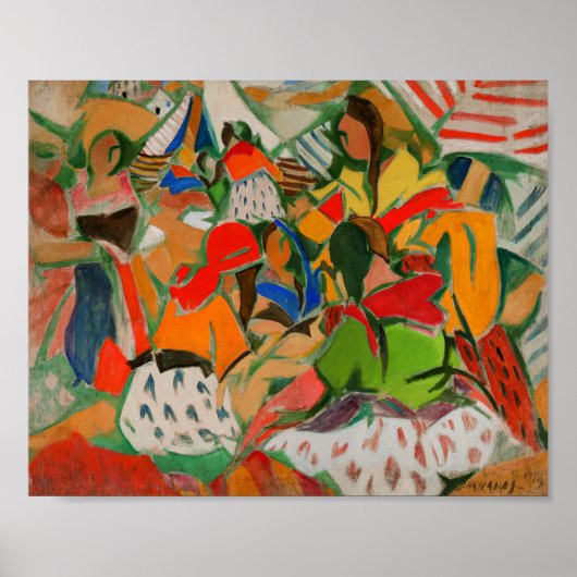 Poster Zíngaras | Rafael Barradas (Devant)