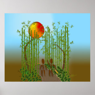 Poster Zinglees ~ Bambou