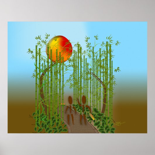Poster Zinglees ~ Bambou (Devant)