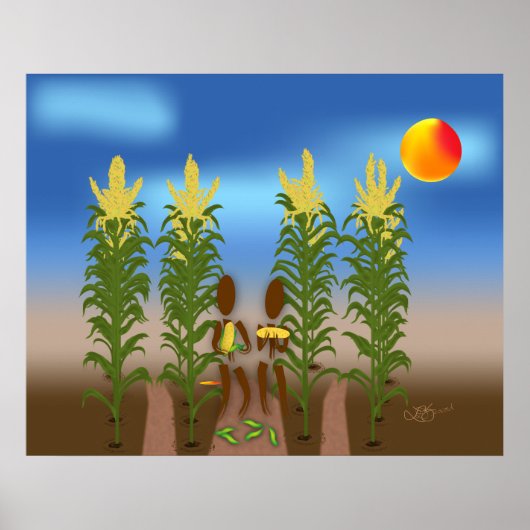 Poster Zinglees ~ Corn (Devant)
