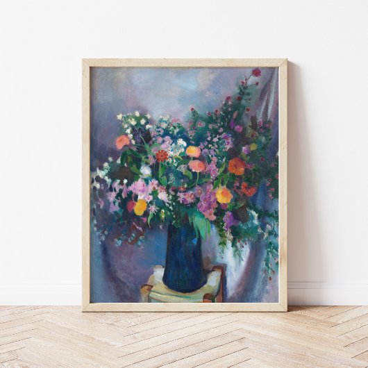 Poster Zinnias et Asters | Arthur Beecher Carles