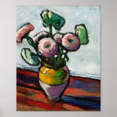 Poster Zinnias | Henry Lyman Saÿen (Devant)