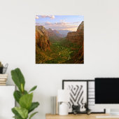 Poster zion angels atterrissant à l'affiche de l'aube DE  (Bureau à domicile)