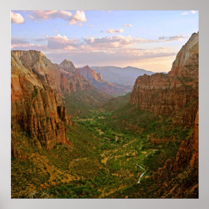 Poster zion angels atterrissant à l'affiche de l'aube DE 