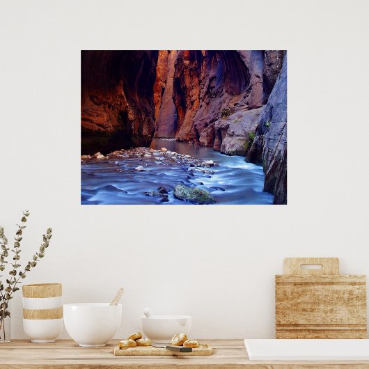 Poster Zion Narrows (Cuisine)