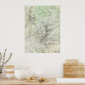 Poster Zion : Un portrait (carte) (Cuisine)