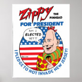 Poster Zippy Pour Président ! (Devant)