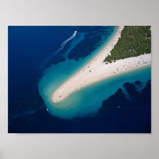 Poster Zlatni rat Bol Hrvatska (Devant)