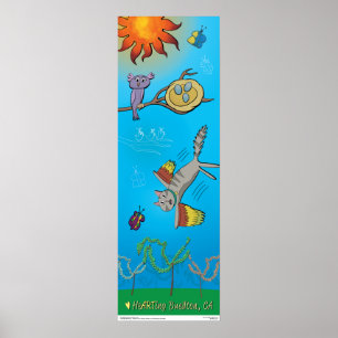 Poster - zo dichtbij