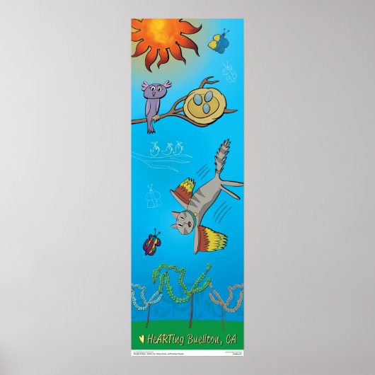 Poster - zo dichtbij (Voorkant)