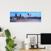 Poster Zocalo, Mexico City, Mexique (Bureau à domicile)