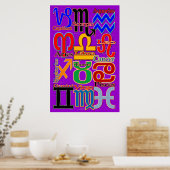 Poster Zodiac (Cuisine)