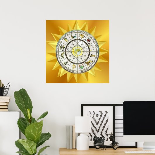 Poster Zodiac (Bureau à domicile)