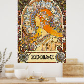Poster Zodiac 1896 (Cuisine)