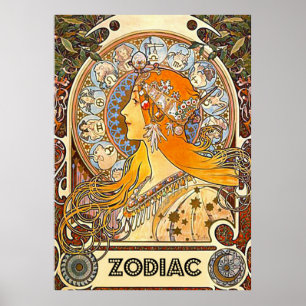 Poster Zodiac 1896