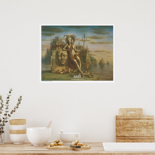 Poster Zodiac - Aries (Cuisine)