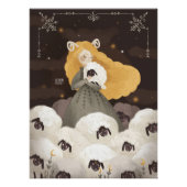 Poster Zodiac Aries par Alexandra Dikaia (Devant)