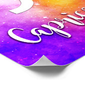 Poster Zodiac : Capricorne Space Candy (Coin)