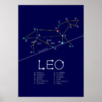 Zodiac Constellation Leo