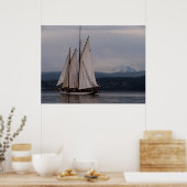 Poster Zodiac et Mt Baker (Cuisine)