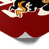 Poster Zodiac Horse Design – Chinese Astrology Symbol (Coin)