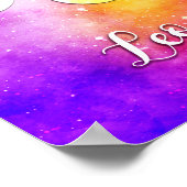 Poster Zodiac : Leo Candy Space (Coin)