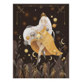 Poster Zodiac Libra par Alexandra Dikaia (Devant)