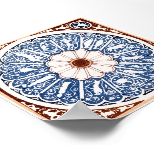 Poster Zodiac Mandala (Coin)