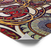 Poster Zodiac par Alphonse Mucha (Coin)