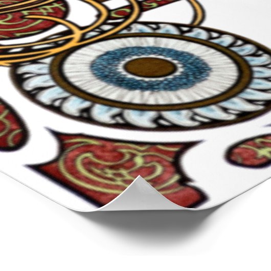 Poster Zodiac par Alphonse Mucha (Coin)